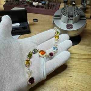 Jeweled Diamond Bracelet